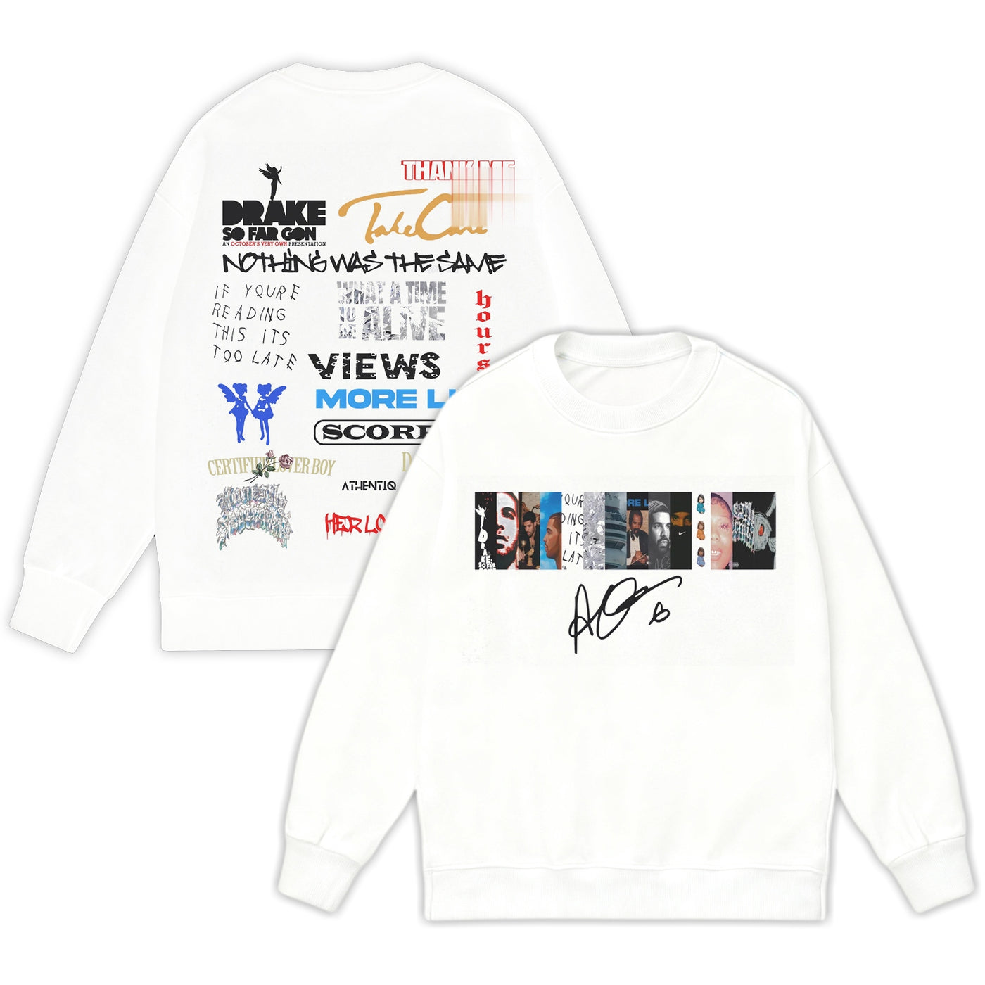 Drake Discography Vintage Graphic Tee — product image 1
