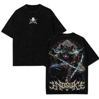 Demon Slayer Unisex Oversized Anime Graphic Tee