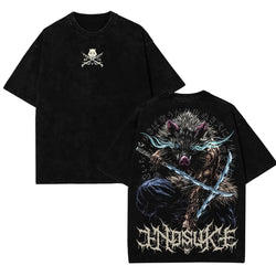 Demon Slayer Unisex Oversized Anime Graphic Tee — product image 1