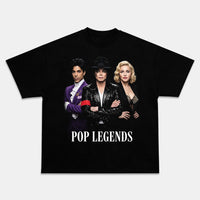 Michael Jackson 'King of Pop' Vintage Tribute Graphic Tee
