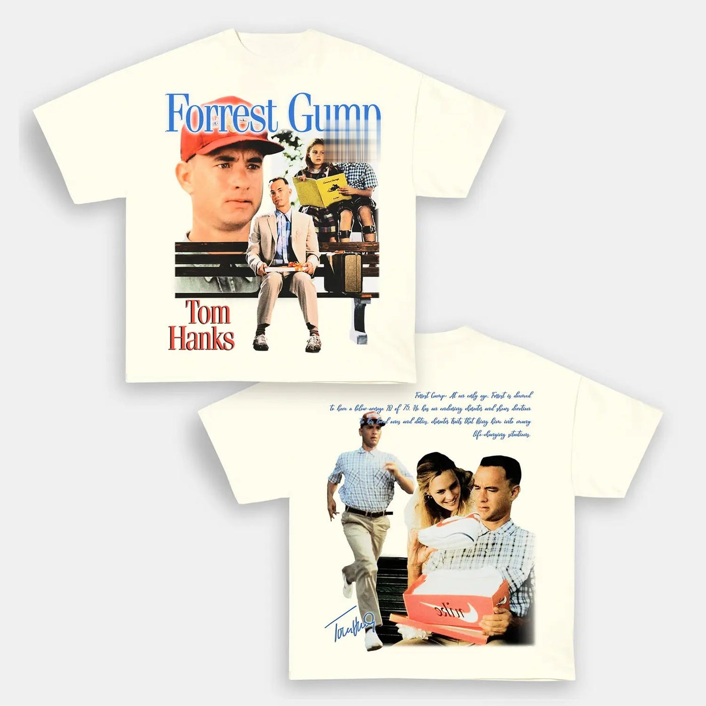 Forrest Gump Vintage Movie Graphic Tee — product image 1