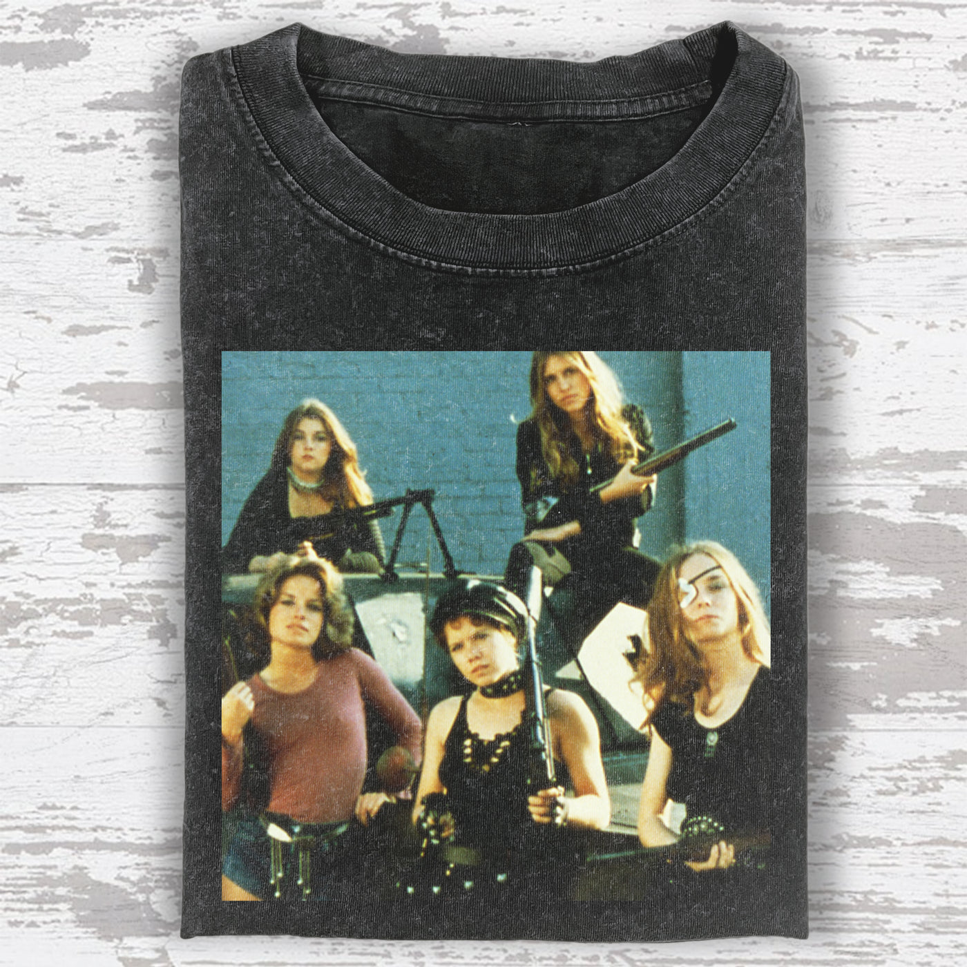 Switchblade Sisters 1975 Jack Hill Cult Movie Graphic Tee — product image 1