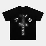 Travis Scott & FC Barcelona Vintage Graphic Tee