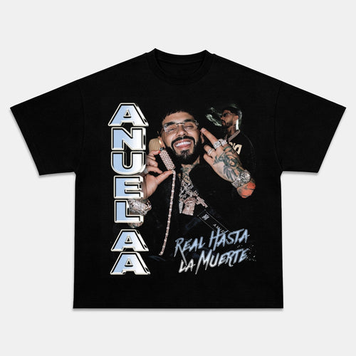 Anuel AA Real Hasta La Muerte Graphic Tee — product image 1