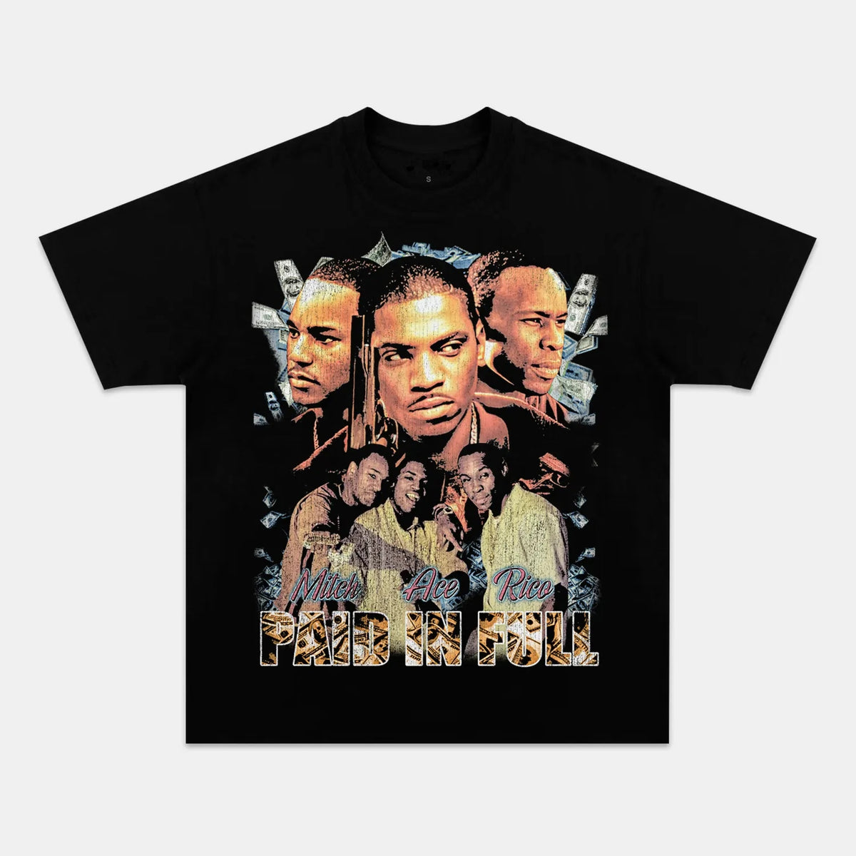 Paid in Full Harlem Cinema Vintage Heavyweight Graphic T-Shirt — product image 1