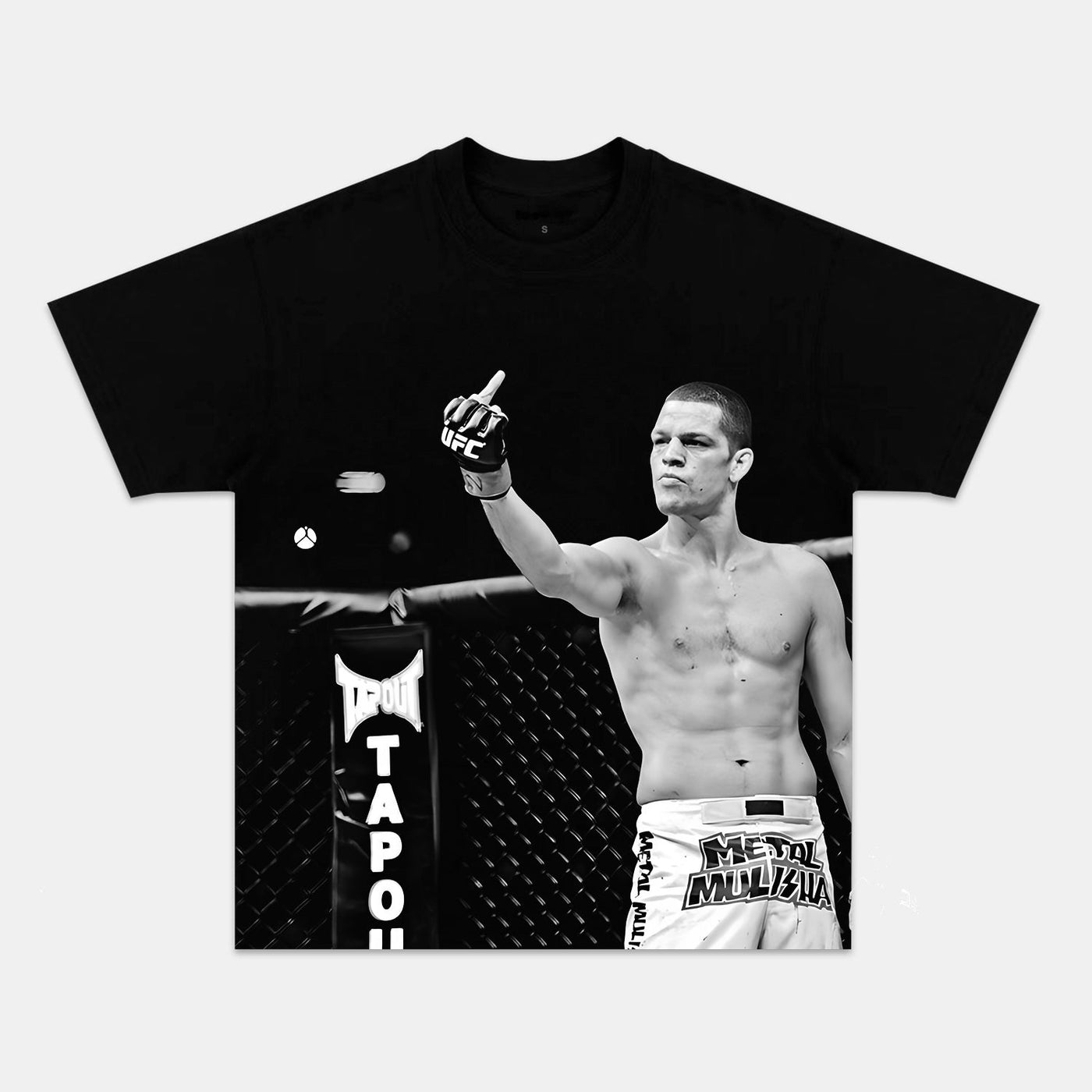 Nate Diaz 2024 Vintage Graphic Tee — product image 1