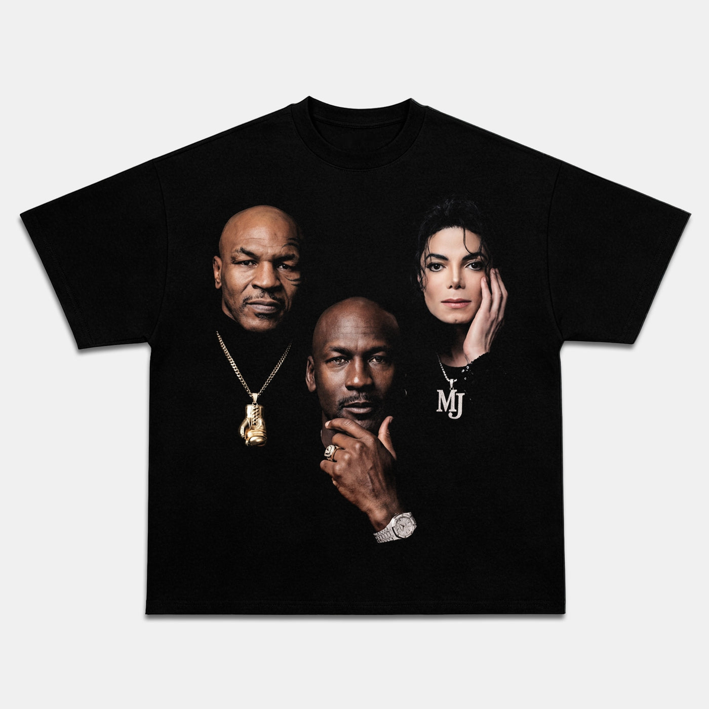 Greatest Mikes Tyson Jordan Jackson Vintage Graphic Tee — product image 1