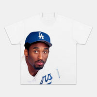 Kobe Bryant LA Dodgers Tribute Vintage Graphic Tee