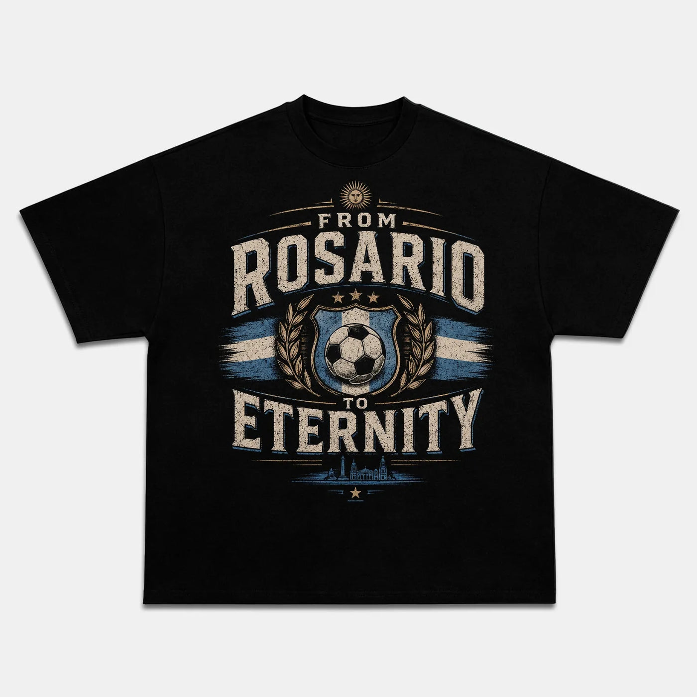 Vintage Football Heritage 90s Soccer Graphic Tee — product image 1