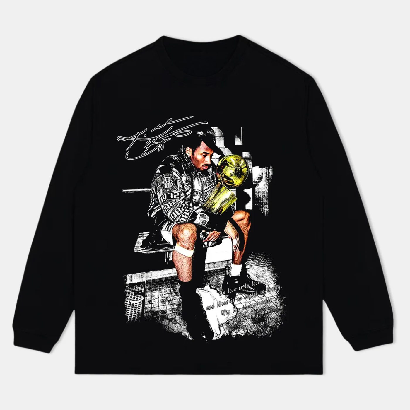 Kobe Vintage S1 Graphic Long Sleeve T-Shirt — product image 1