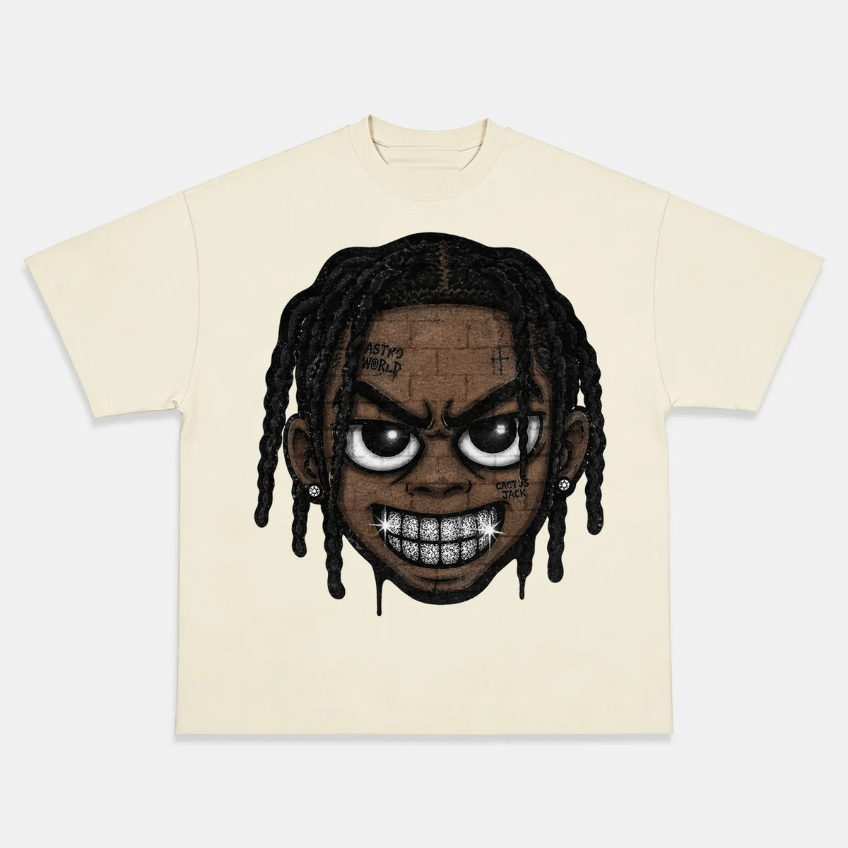 Travis Scott 'Cactus Jack Utopia' Vintage Rap Graphic Tee — product image 2