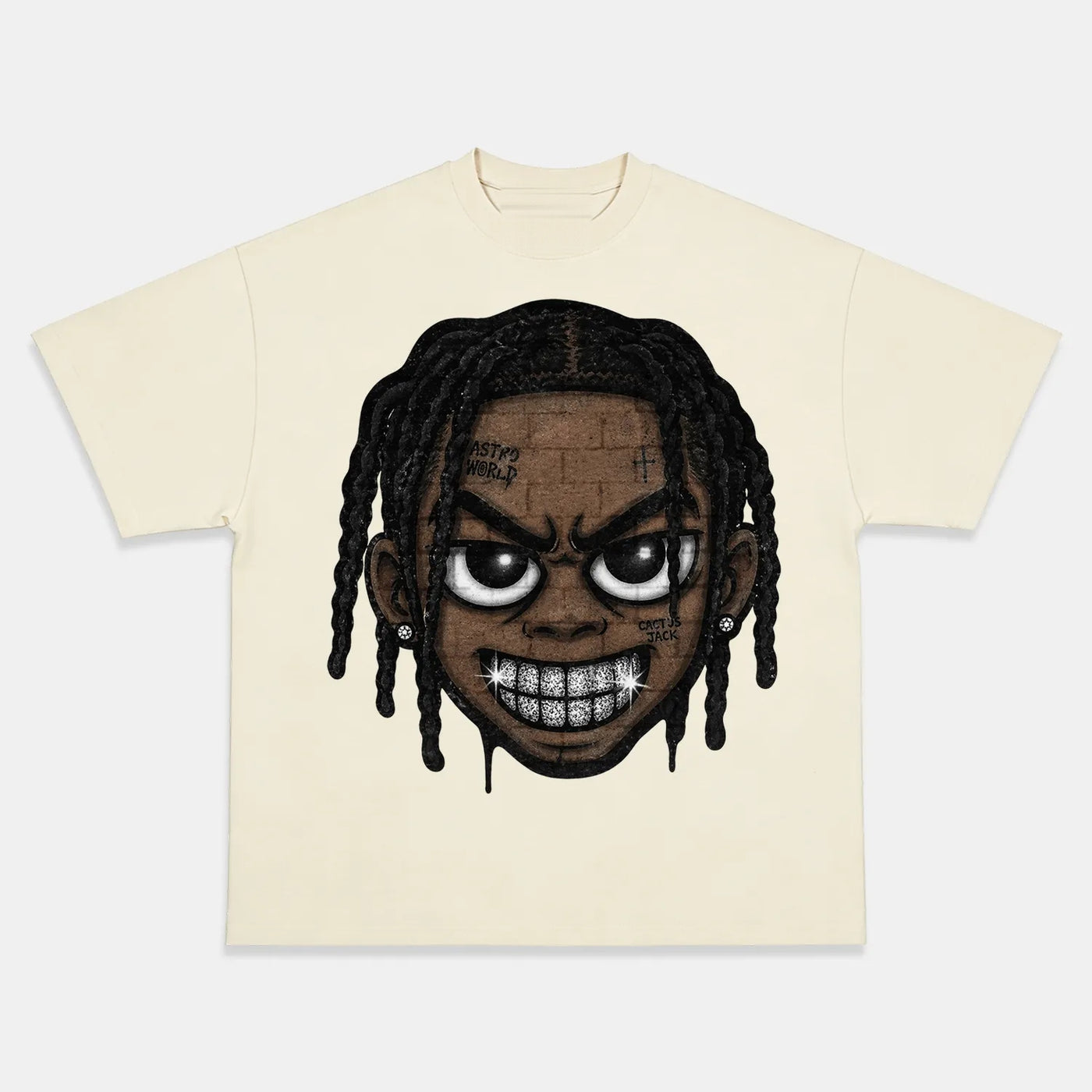 Travis Scott 'Cactus Jack Utopia' Vintage Rap Graphic Tee — product image 2