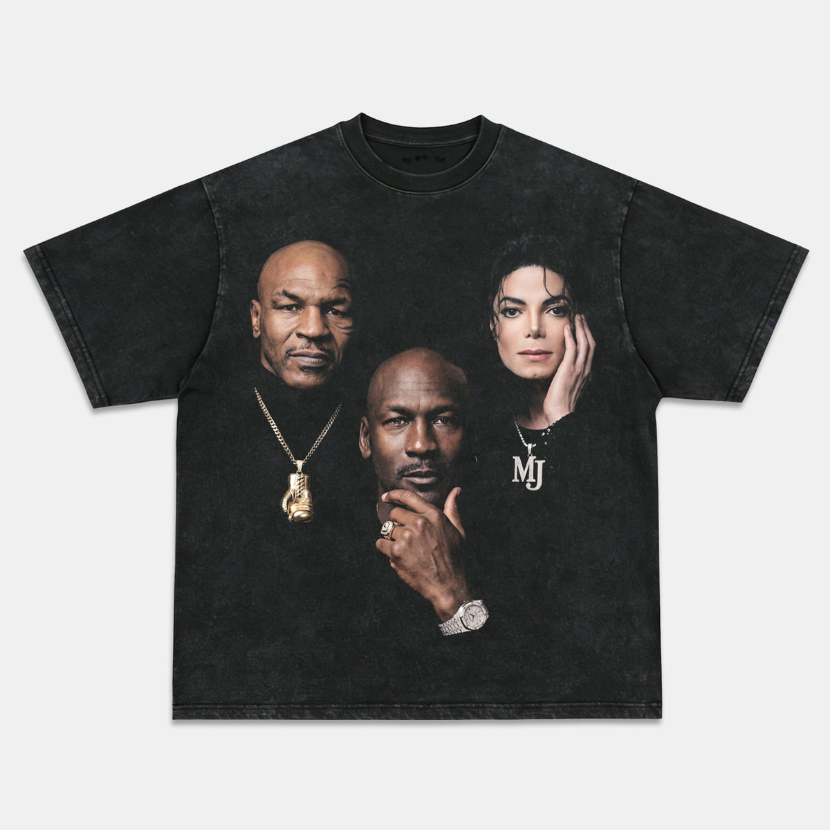Greatest Mikes Tyson Jordan Jackson Vintage Graphic Tee — product image 2