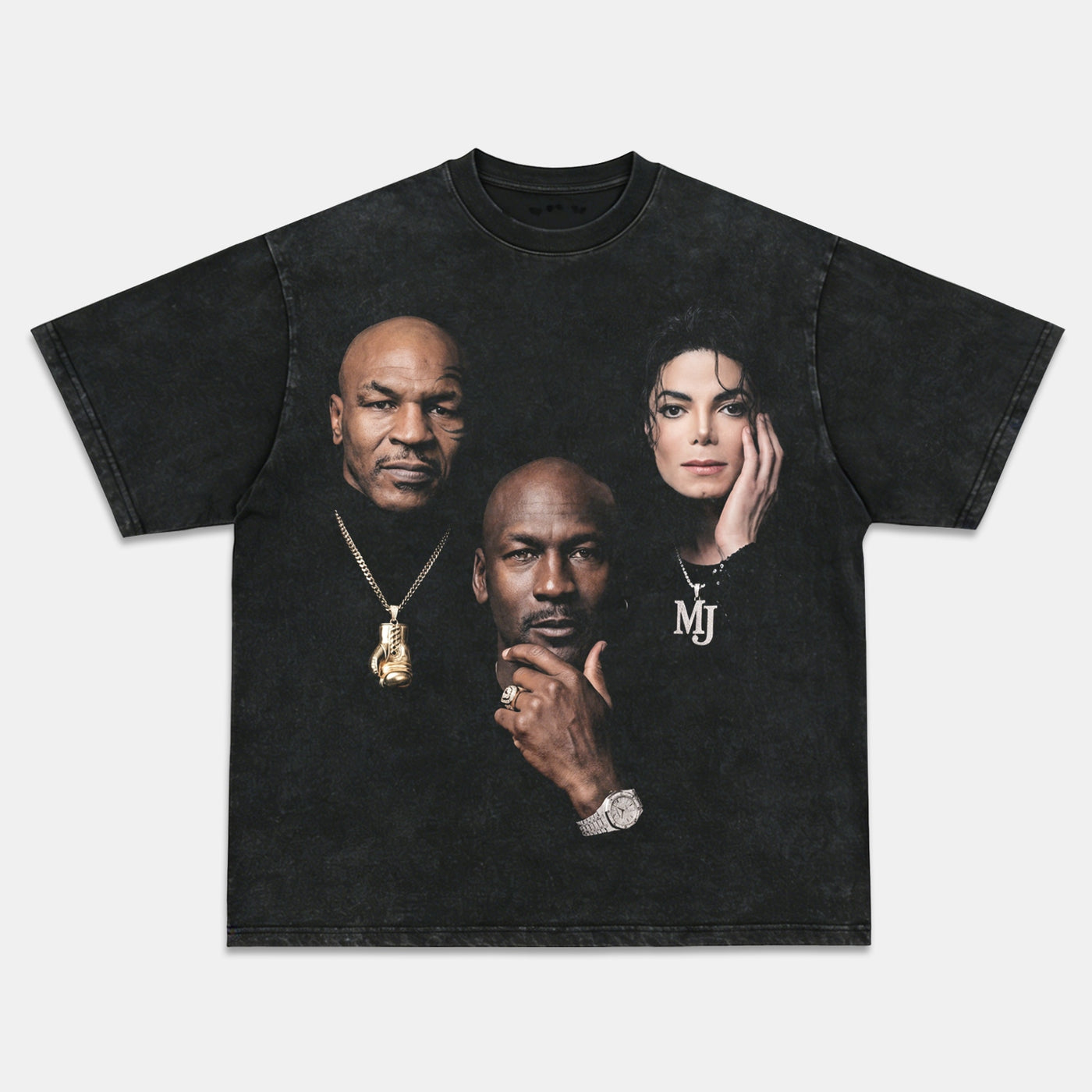 Greatest Mikes Tyson Jordan Jackson Vintage Graphic Tee — product image 2