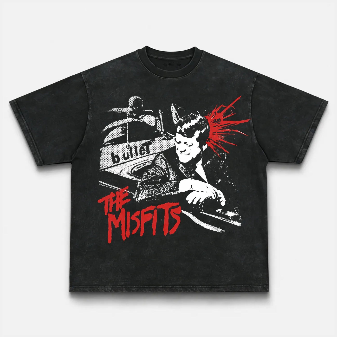 The Misfits 'Bullet' Horror Punk Vintage Graphic Tee — product image 2