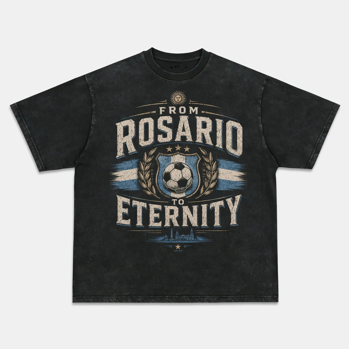 Vintage Football Heritage 90s Soccer Graphic Tee — product image 2