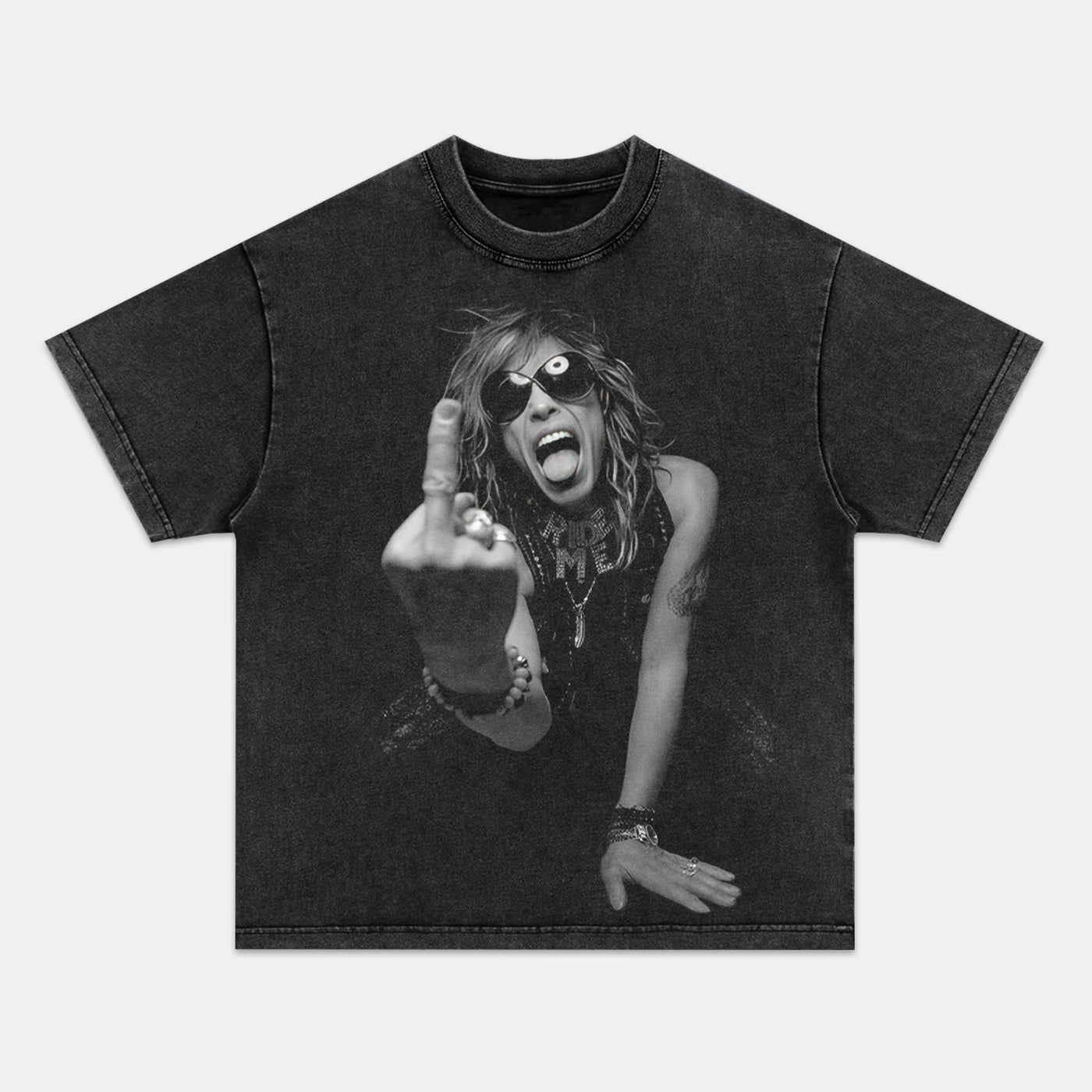 Steven Tyler Aerosmith Vintage Heavyweight Graphic T-Shirt — product image 2