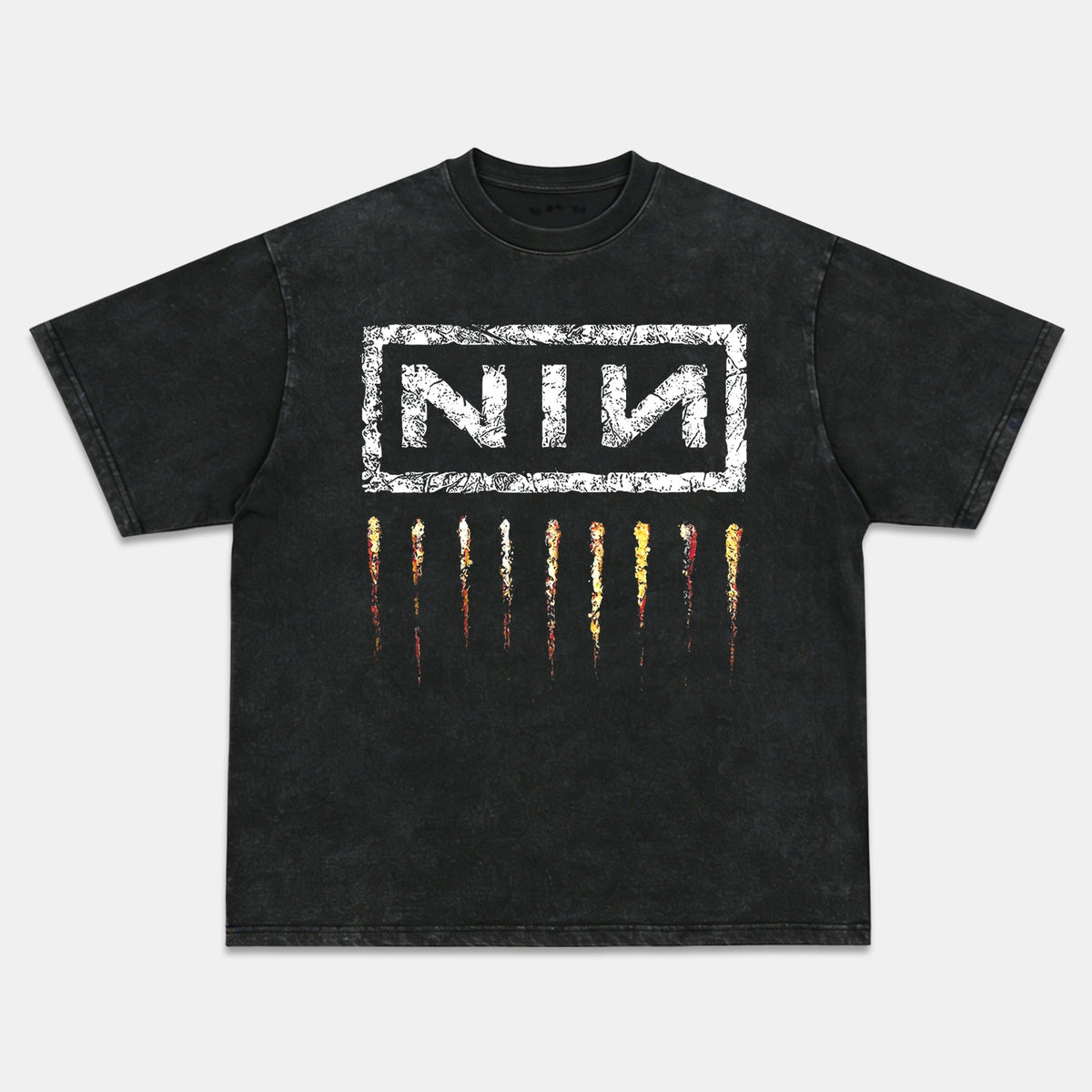 Nine Inch Nails 'The Downward Spiral' Industrial Vintage Graphic Tee — product image 2