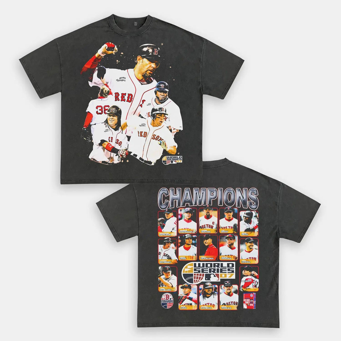 2007 World Series Champions Boston Red Sox Graphic Tee — product image 2