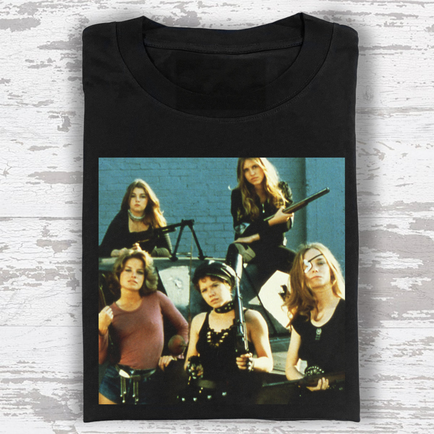 Switchblade Sisters 1975 Jack Hill Cult Movie Graphic Tee — product image 2