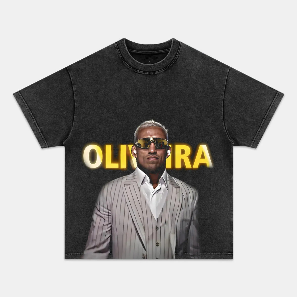 Charles Oliveira Vintage Heavyweight Graphic T-Shirt — product image 2