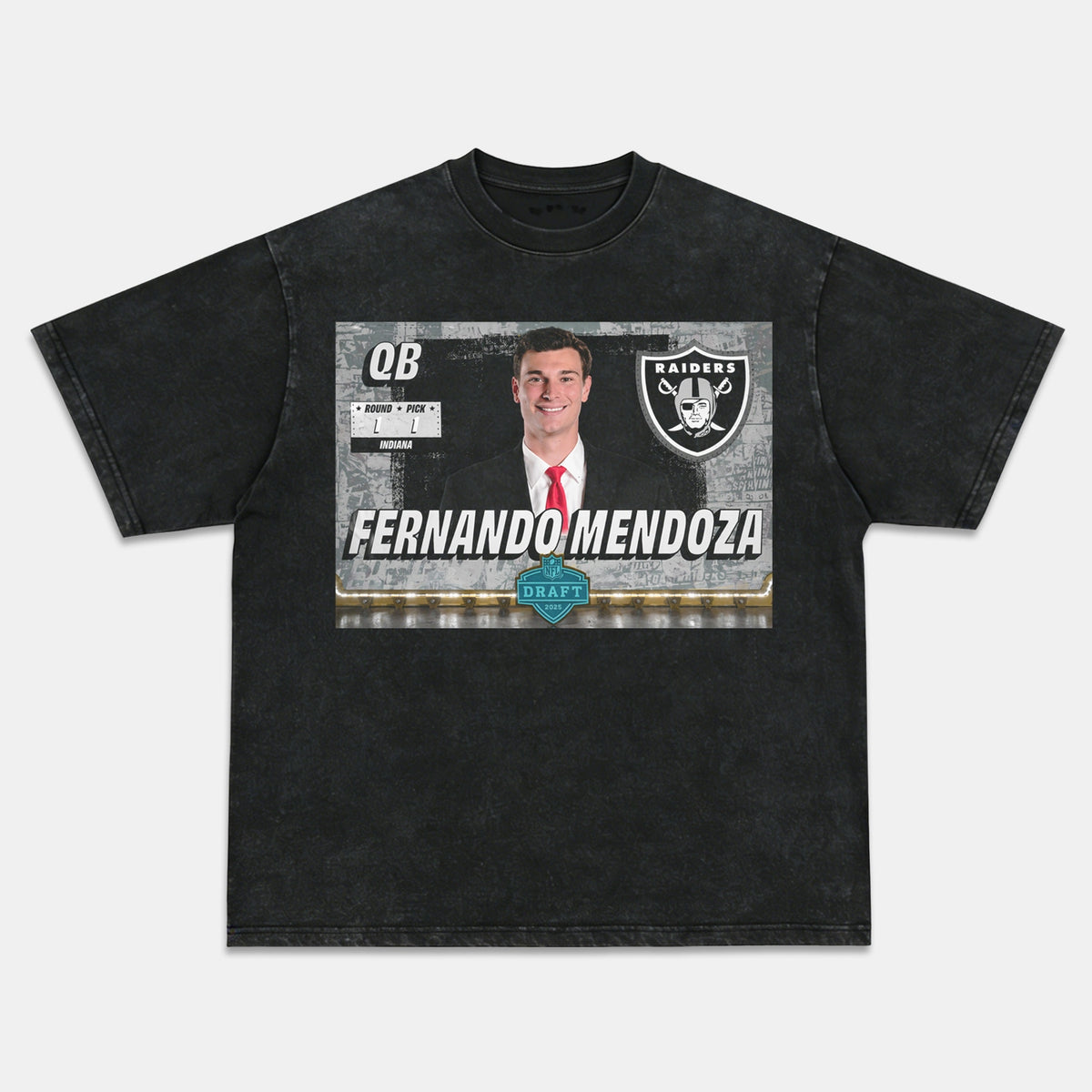 Fernando Mendoza 'Cal Golden Bears' QB Vintage Football Tee — product image 2