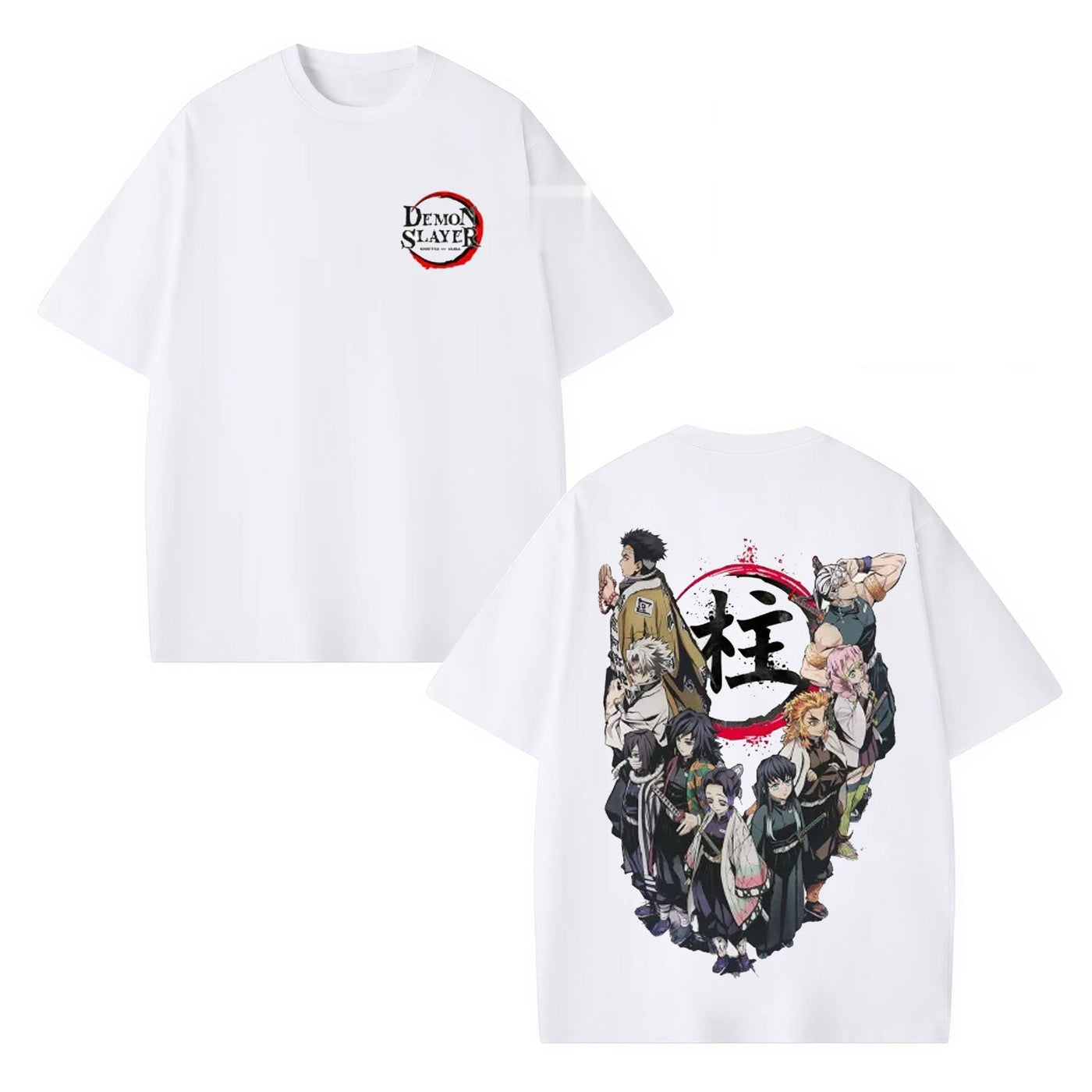 Demon Slayer Hashira Pillars Anime Unisex Graphic Tee — product image 2