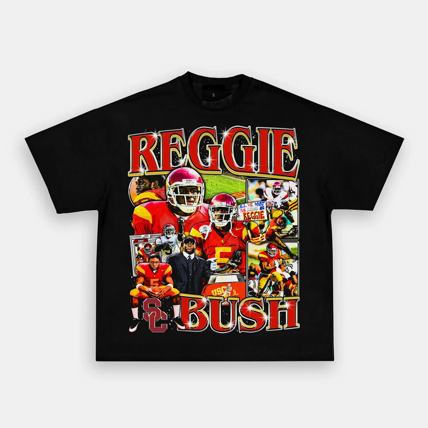 Reggie Bush USC Trojans Vintage Graphic Tee — product image 2