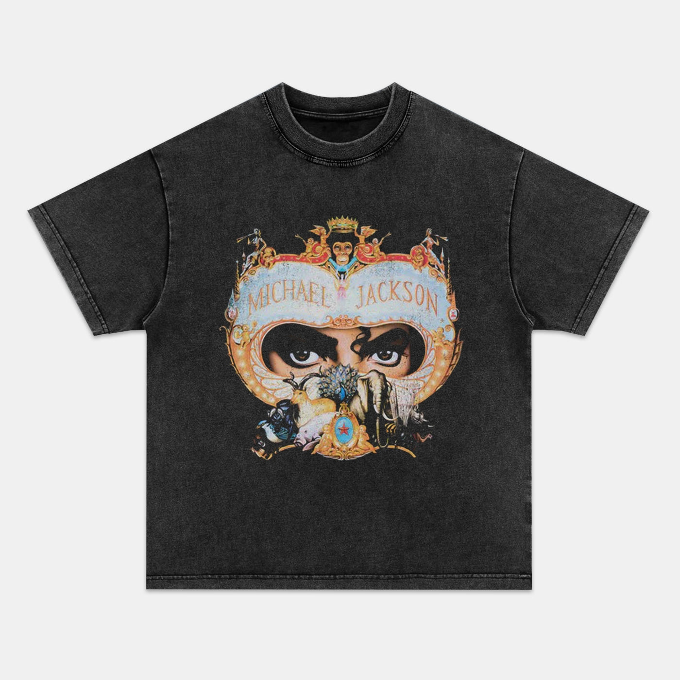 Michael Jackson King of Pop Vintage Heavyweight Graphic T-Shirt — product image 2