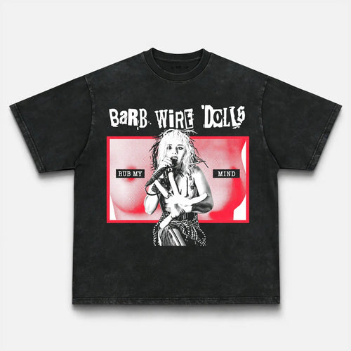 Barb Wire Dolls 'Rub My Mind' Punk Rock Graphic Tee — product image 2
