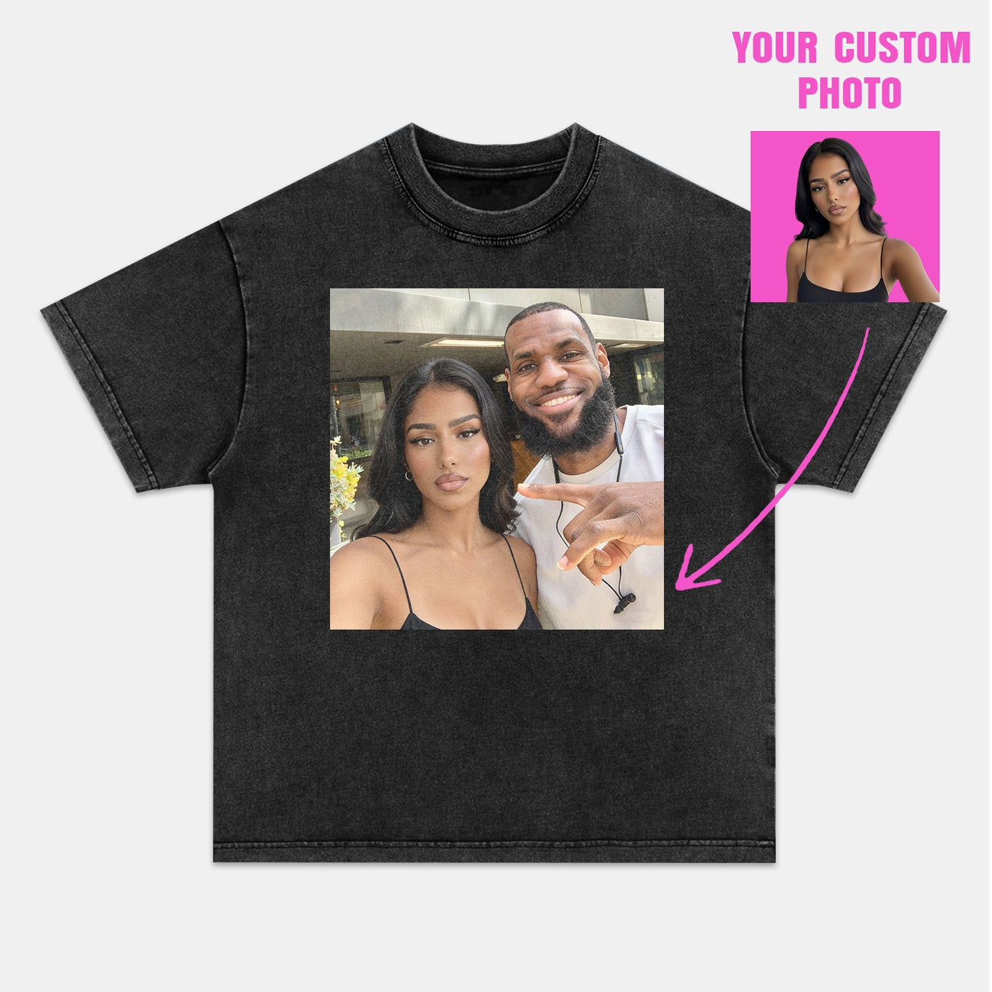 LeBron James Custom Graphic Tee — product image 2