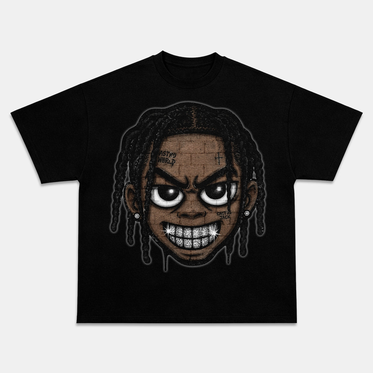Travis Scott 'Cactus Jack Utopia' Vintage Rap Graphic Tee — product image 3