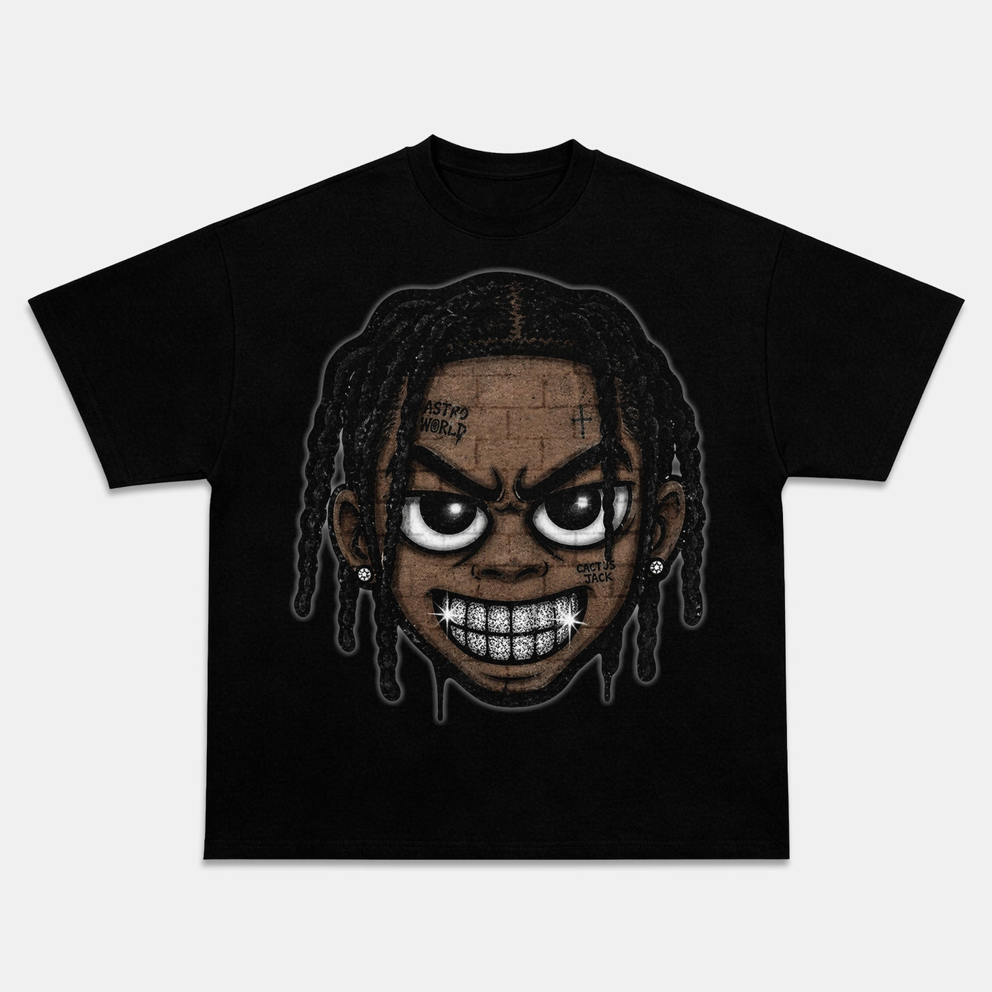 Travis Scott 'Cactus Jack Utopia' Vintage Rap Graphic Tee — product image 3