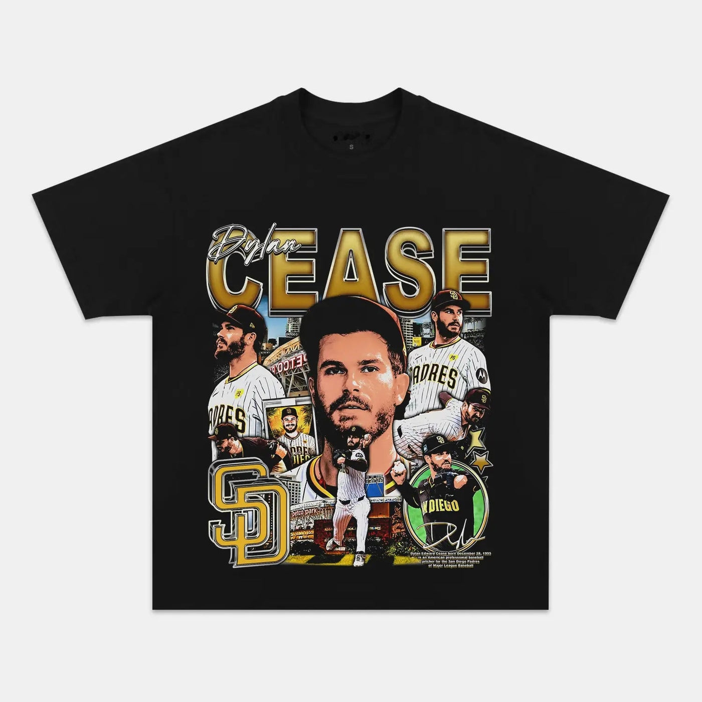 Dylan Cease San Diego Padres No-Hitter Graphic Tee — product image 3