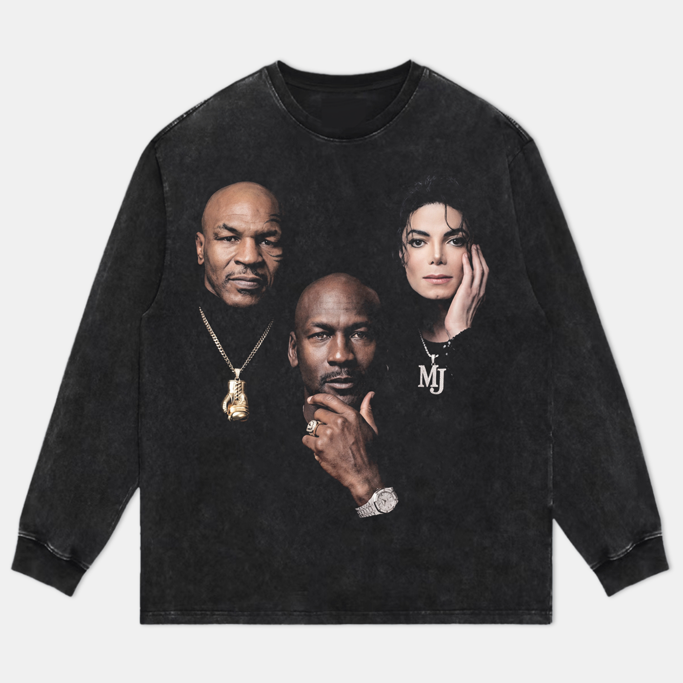 Greatest Mikes Tyson Jordan Jackson Vintage Graphic Tee — product image 3