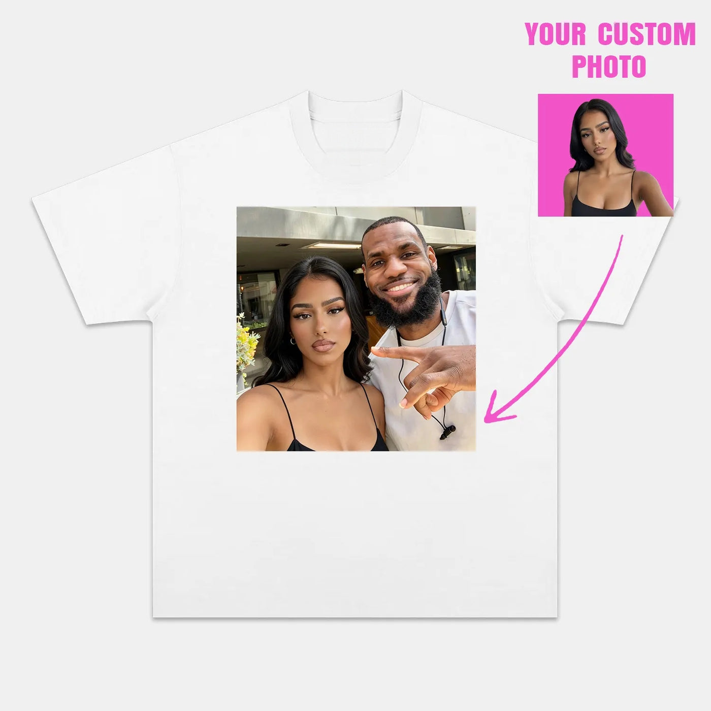 LeBron James Custom Graphic Tee — product image 3