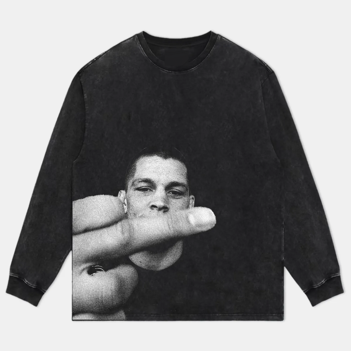 Nate Diaz 209 Graphic Long Sleeve T-Shirt — product image 2