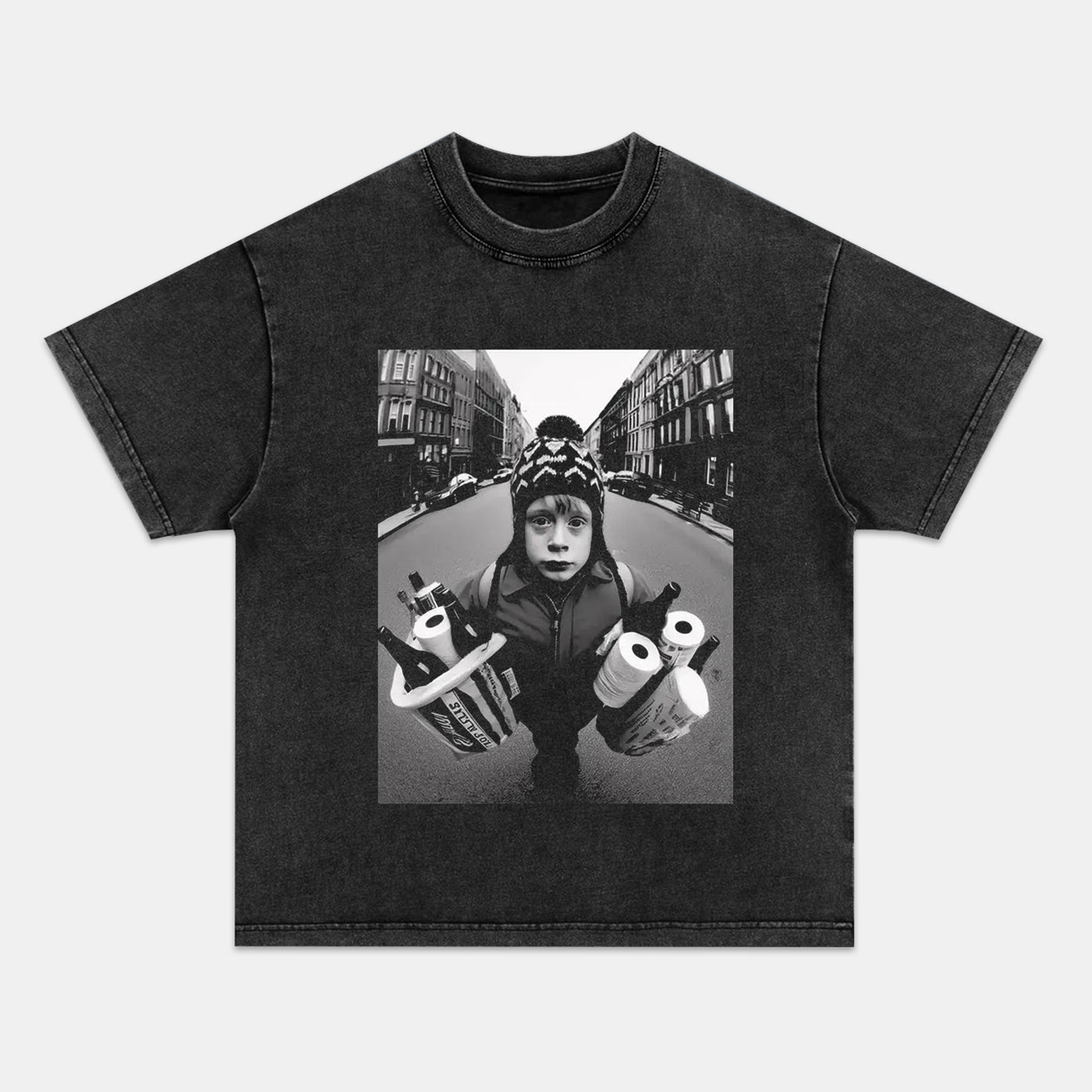 Home Alone Wet Bandits Vintage Movie Graphic Tee — product image 3