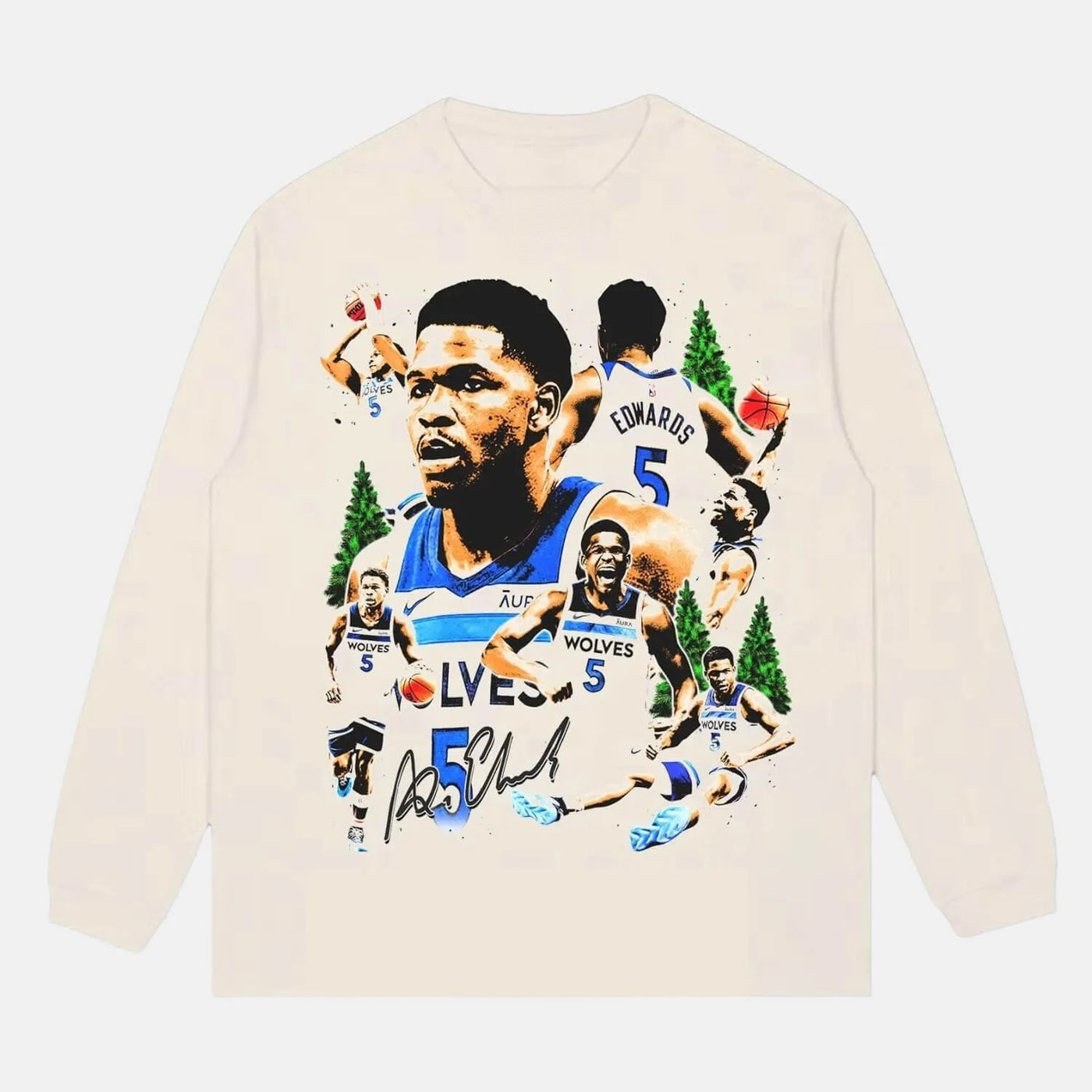 Anthony Edwards Graphic Long Sleeve — product image 3