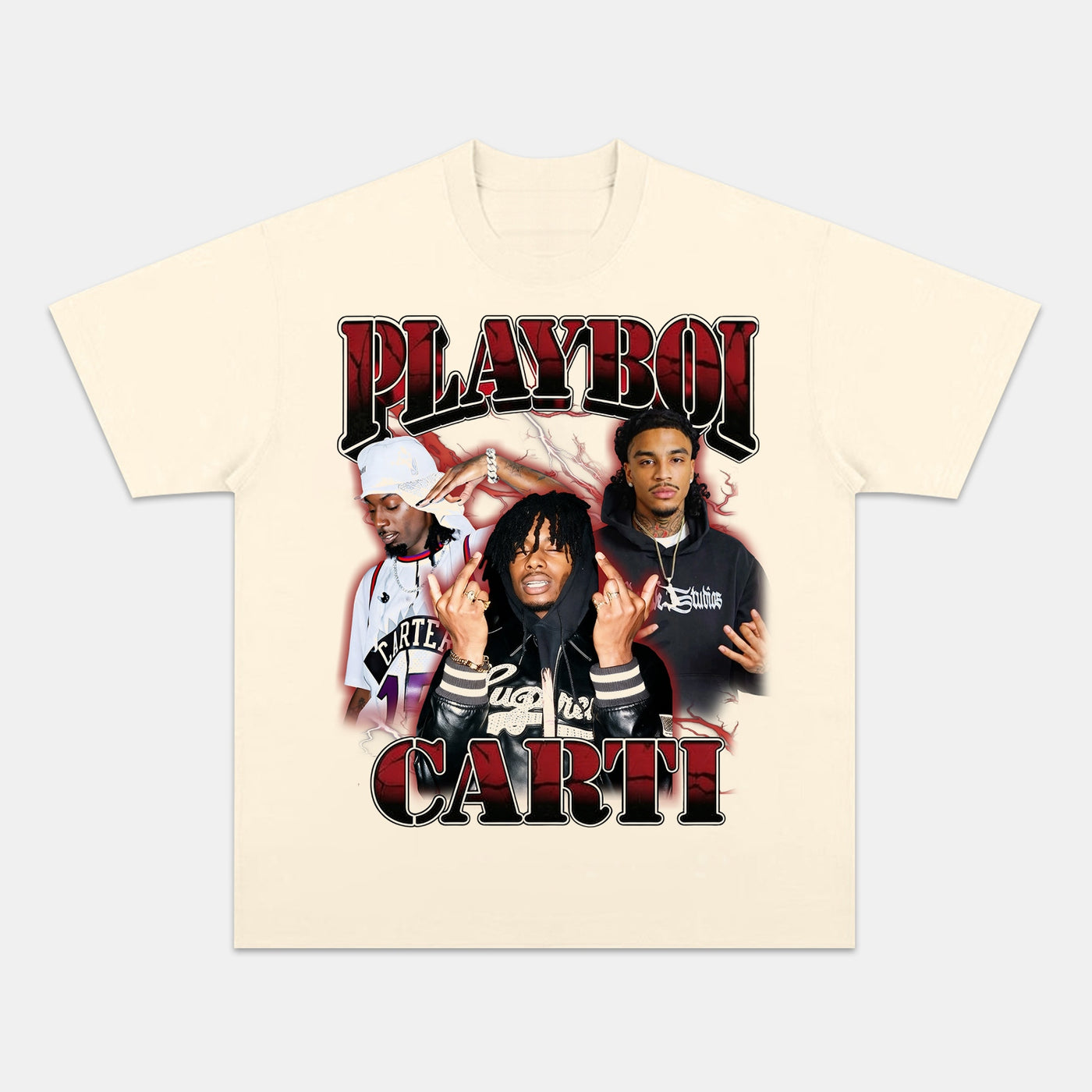 Playboi Carti Custom Graphic Tee — product image 3