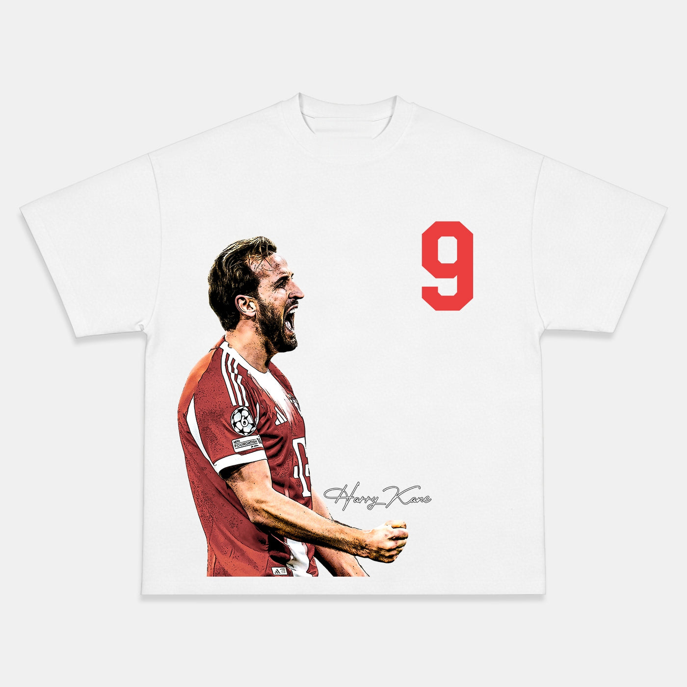 Harry Kane 'Der Torjäger' Bayern Munich Graphic Tee — product image 3