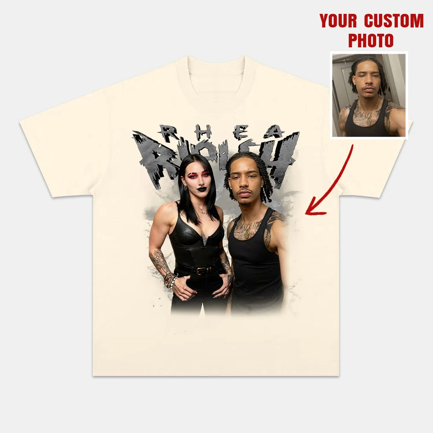 Rhea Ripley 'Eradicator Mami' Gothic Wrestling Graphic Tee — product image 3
