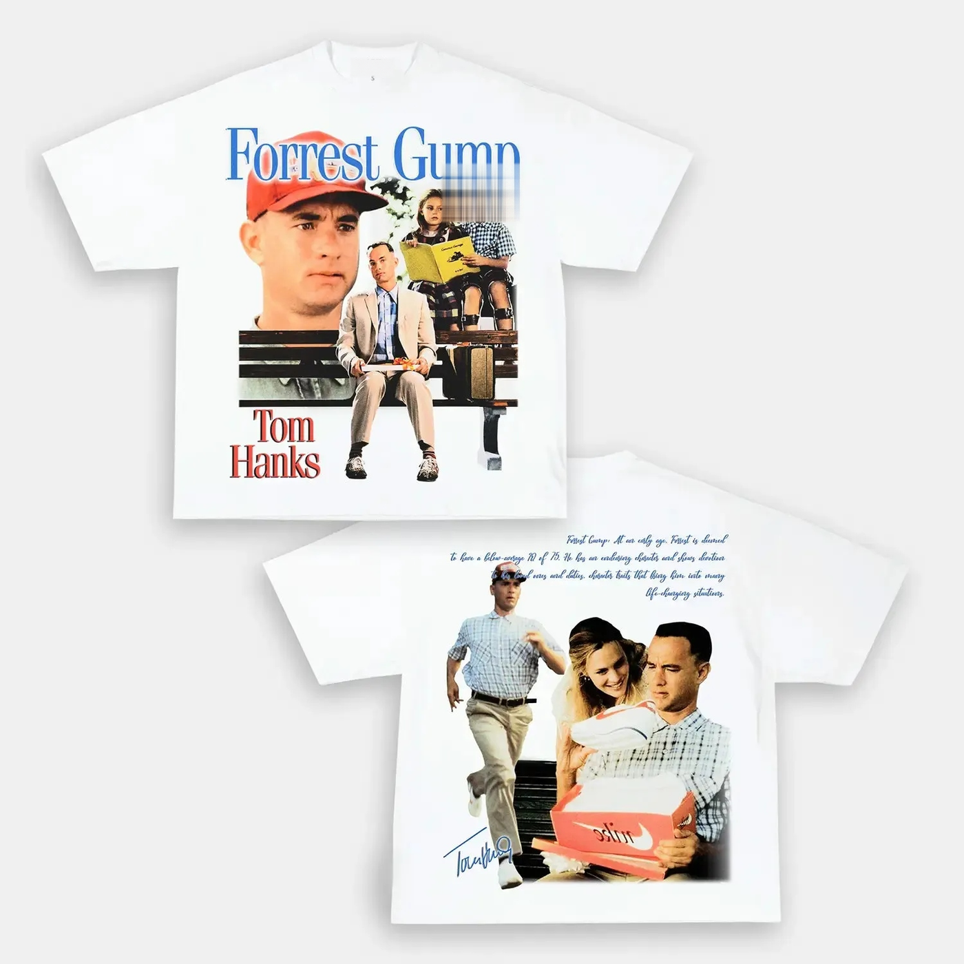 Forrest Gump Vintage Movie Graphic Tee — product image 3