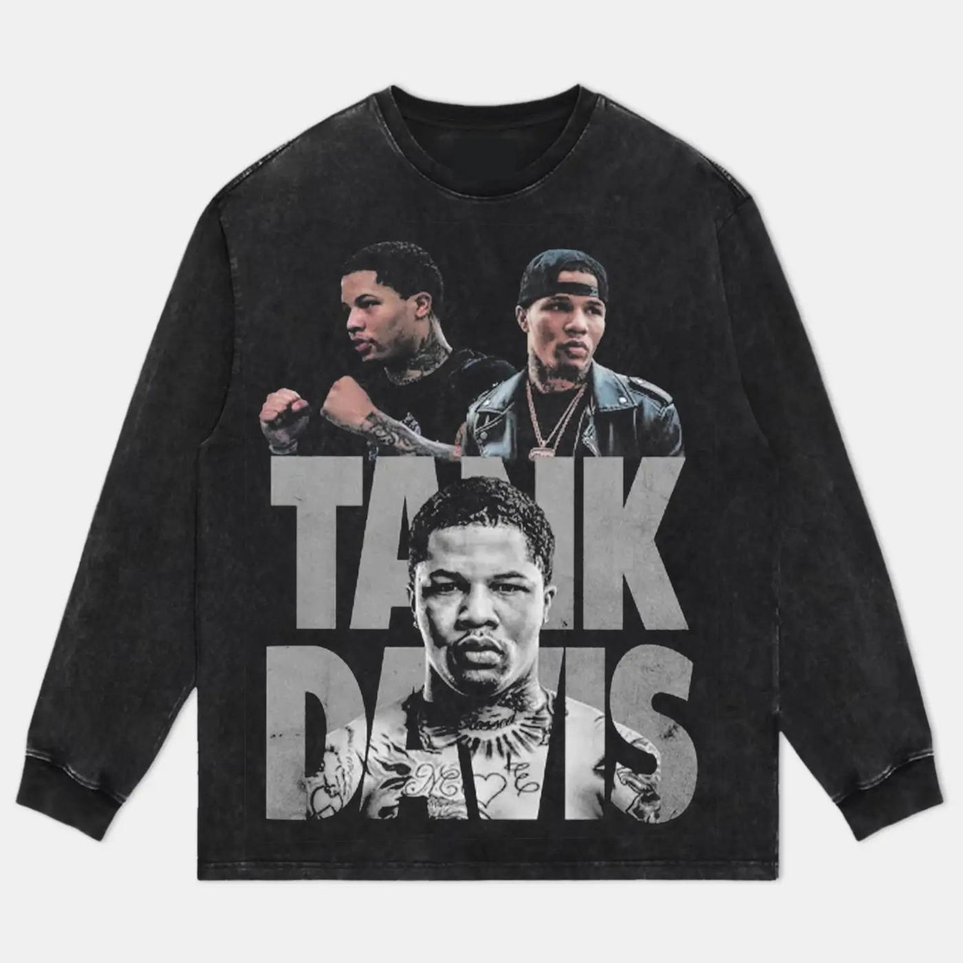 Gervonta 'Tank' Davis Vintage Heavyweight Graphic T-Shirt — product image 4