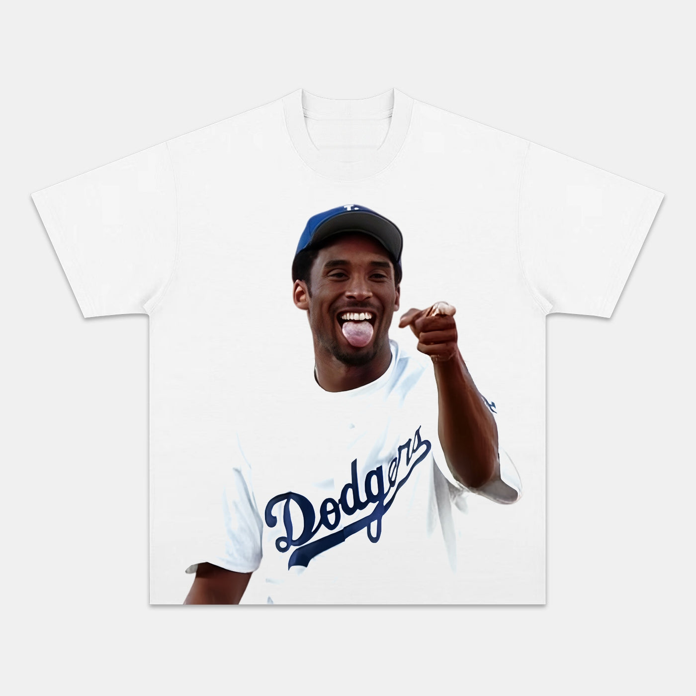 Kobe Bryant LA Dodgers Crossover Vintage Graphic Tee — product image 4