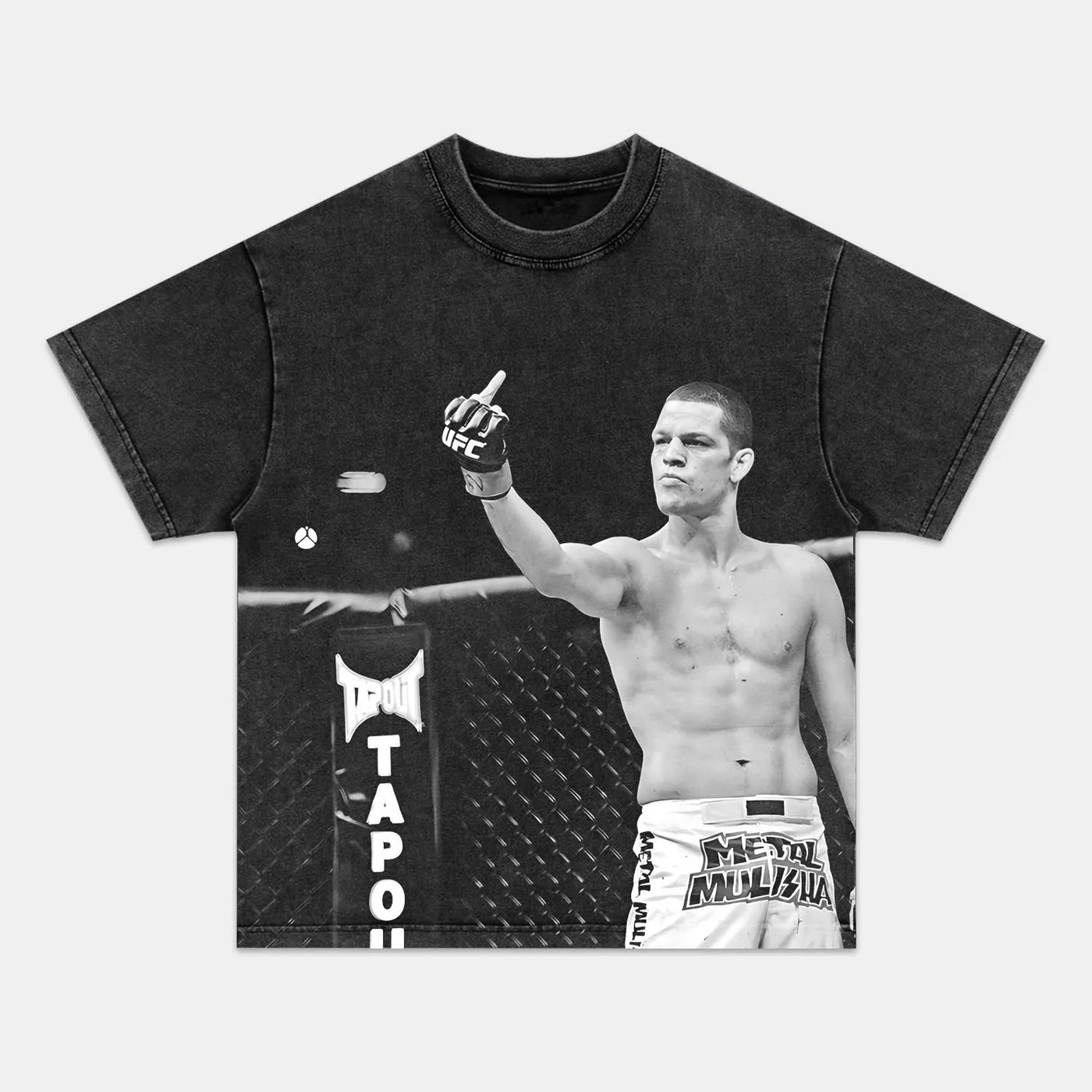 Nate Diaz 2024 Vintage Graphic Tee — product image 4