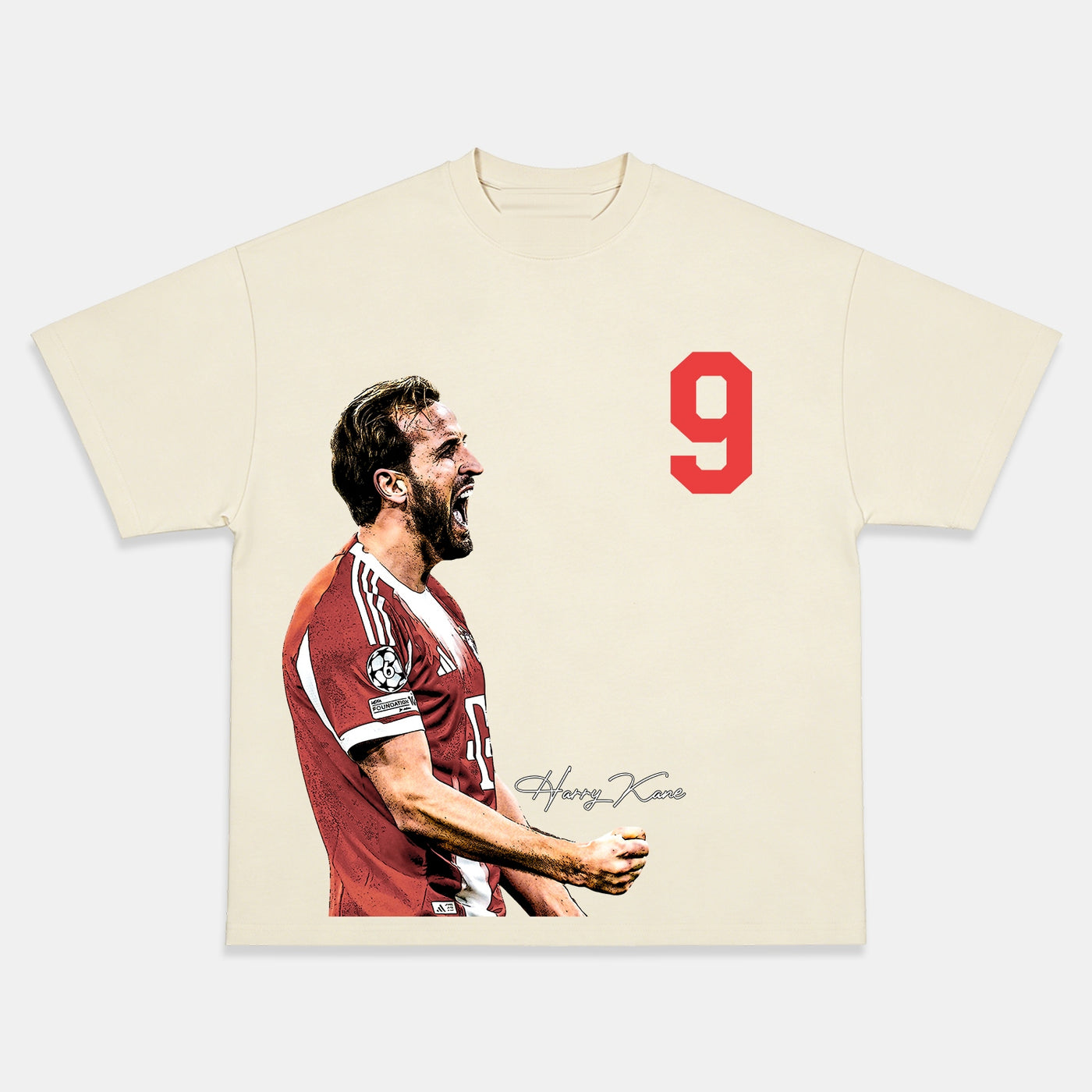 Harry Kane 'Der Torjäger' Bayern Munich Graphic Tee — product image 4