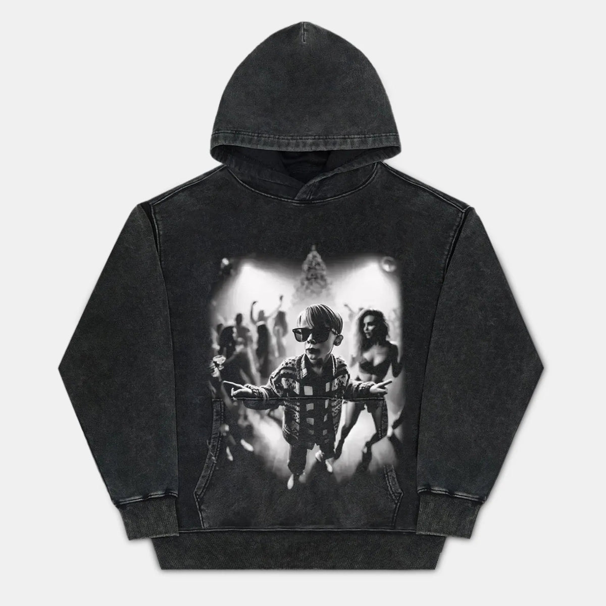 Home Alone 'Wet Bandits' Nostalgia Vintage Heavyweight Graphic Hoodie — product image 1