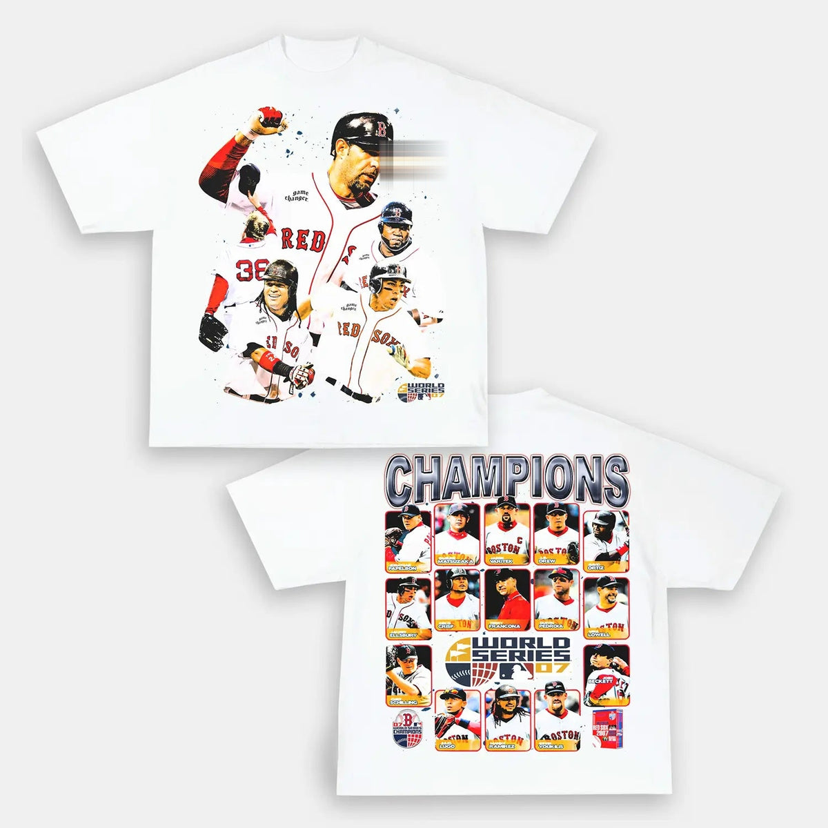 2007 World Series Champions Boston Red Sox Graphic Tee — product image 4