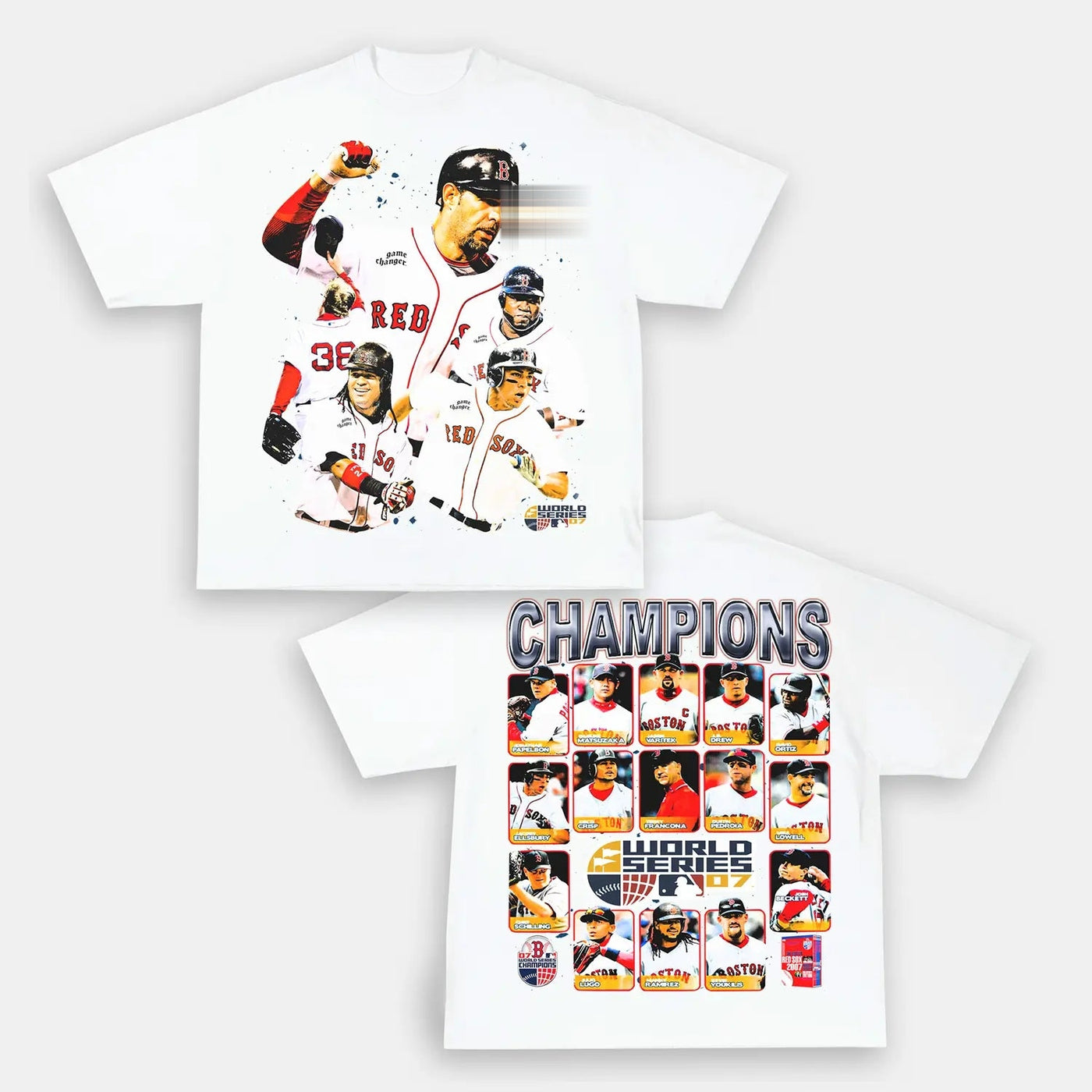 2007 World Series Champions Boston Red Sox Graphic Tee — product image 4